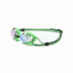 Amanzi - Axion Pearl Green And Black Mirrored Lens Goggles