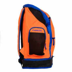 Funkita - Atomic Burn Backpack - Orange & Blue -UK Swimsuit Sales 2024 Funkita Backpack Atomic Burn Orange Blue 2