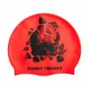 Funky Trunks - Bone Head Silicone Swimming Hat -UK Swimsuit Sales 2024 Funky Trunks Bone Head Silicone Swimming Hat