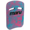 Maru - Swirl Two Grip Fitness Kickboard - Blue/Pink