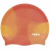 Maru - Multi-Colour Silicone Hat (Orange Shades) 4029 -UK Swimsuit Sales 2024 Maru Multi Swim Hat Oranges 4029