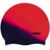 Maru - Multi-Colour Silicone Hat (Red/Pink/Purple) A4413 -UK Swimsuit Sales 2024 Maru Multi Swim Hat Pinks Purple A4413