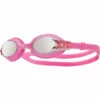 TYR - Kids Swimple Mirrored Goggles - Rasp/Pink -UK Swimsuit Sales 2024 Tyr Kids Swimple Mirrored Goggles Pink