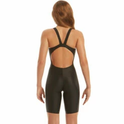 Amanzi - Acceler8 Black Girls Kneelength Swimsuit -UK Swimsuit Sales 2024 amanzi acceler8 black kneelength 3
