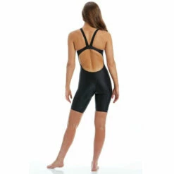 Amanzi - Acceler8 Black Girls Kneelength Swimsuit -UK Swimsuit Sales 2024 amanzi acceler8 black kneelength 7
