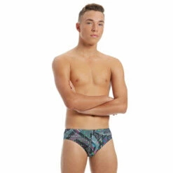Amanzi - Boombox Briefs Boys Swimwear