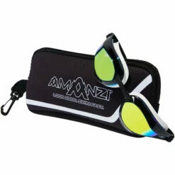 Amanzi - Dominate Prismatic Mirror Goggles - Black/White -UK Swimsuit Sales 2024 amanzi dominate prismatic mirror goggles black white 7