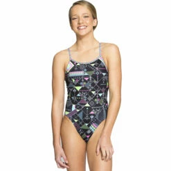 Amanzi - Hunter Gatherer Girls One Piece Swimsuit