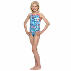Amanzi - Seafarer Girls One Piece Swimsuit -UK Swimsuit Sales 2024 amanzi girls swimwear seafarer one piece swimsuit 3