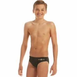 Amanzi - Jet Black Boys Briefs -UK Swimsuit Sales 2024 amanzi jet boys briefs 4