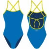 AQUA - Tuffo Solids Women Tie Back One Piece -UK Swimsuit Sales 2024 aqua tuffo solids women tie back one piece 1