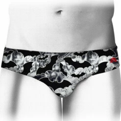 Aquarapid - Men's Bat Printed Racer Brief