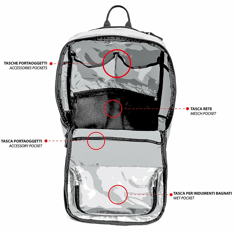 Aquarapid - Sports Backpack (Blue) 8 Aquarapid - Sports Backpack (Blue) - Image 6