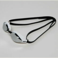 Arena - Air Speed Mirror Goggle - Silver/White C102 -UK Swimsuit Sales 2024 arena air speed mirror goggle silver white 4