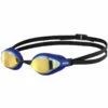 Arena - Air Speed Mirror Goggle - Yellow/Copper/Blue C203 -UK Swimsuit Sales 2024 arena air speed mirror goggle yellow copper blue 1