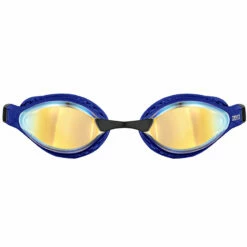 Arena - Air Speed Mirror Goggle - Yellow/Copper/Blue C203 -UK Swimsuit Sales 2024 arena air speed mirror goggle yellow copper blue 2