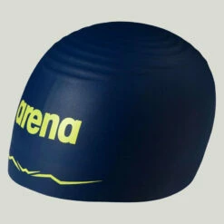 Arena - Aquaforce Wave Swim Cap - Navy -UK Swimsuit Sales 2024 arena aquaforce wave swim cap navy 4