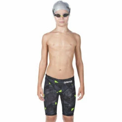 Arena - Boys Powerskin ST 2.0 Jammer - Black/Yellow