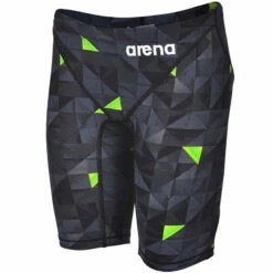 Arena - Boys Powerskin ST 2.0 Jammer - Black/Yellow -UK Swimsuit Sales 2024 arena boys powerskin st 2 0 jammer black yellow 7