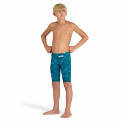 Arena - Boys Powerskin ST Next Eco Jammers – Clean/Sea Blue -UK Swimsuit Sales 2024 arena boys powerskin st next eco jammers clean sea blue 3