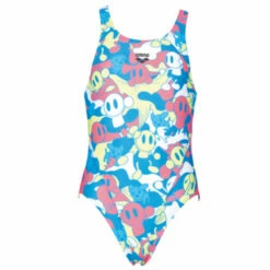Arena - Camo Kun Open Back Girls Swimsuit - Royal -UK Swimsuit Sales 2024 arena camo kun open back girls swimsuit royal 4