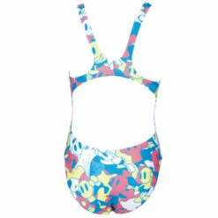 Arena - Camo Kun Open Back Girls Swimsuit - Royal -UK Swimsuit Sales 2024 arena camo kun open back girls swimsuit royal 5