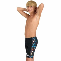 Arena - Carnival Boys' Jammer - Black/Multi