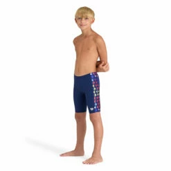 Arena - Carnival Boys' Jammer - Navy/Multi -UK Swimsuit Sales 2024 arena carnival boys jammer navy multi 3