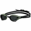 Arena - Cobra Core Swipe Goggle - Smoke/Army/Black -UK Swimsuit Sales 2024 arena cobra core swipe goggle smoke army black 1