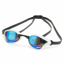 Arena - Cobra Core Swipe Mirror Goggle - Blue/White -UK Swimsuit Sales 2024 arena cobra core swipe mirror goggle blue white 3