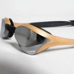 Arena - Cobra Ultra Swipe Mirror Goggles - Silver/Gold C530 -UK Swimsuit Sales 2024 arena cobra ultra swipe mirror goggles silver gold 3