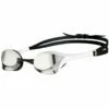 Arena - Cobra Ultra Swipe Mirror Goggles - Silver/White C510 -UK Swimsuit Sales 2024 arena cobra ultra swipe mirror goggles silver white 1