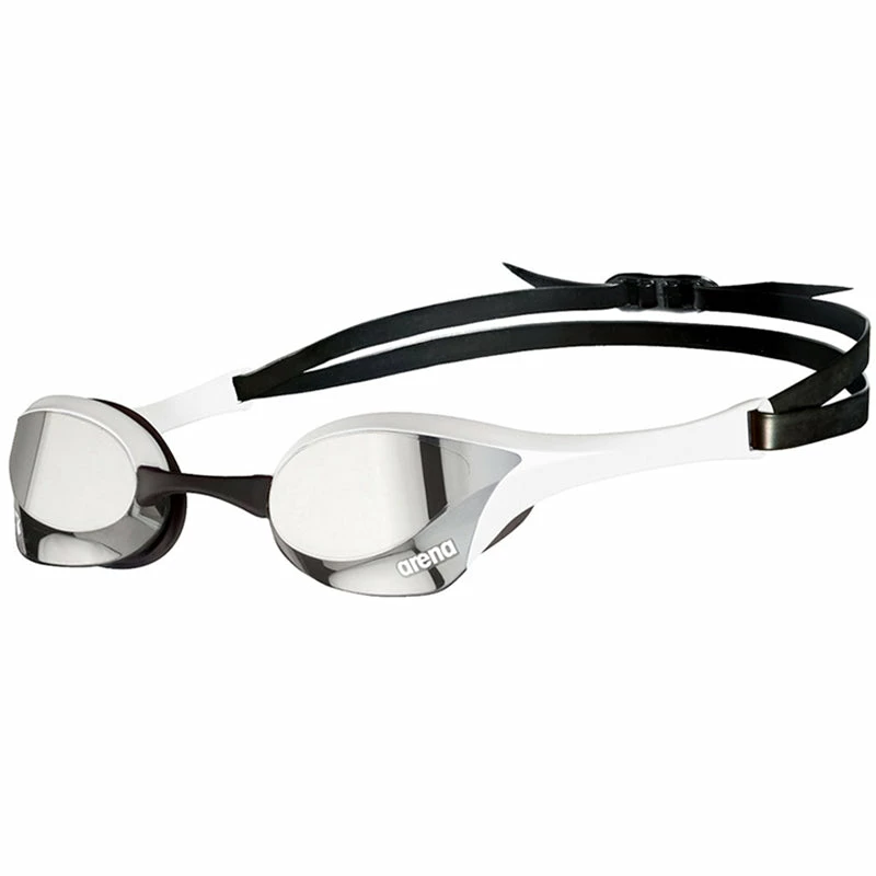 Arena - Cobra Ultra Swipe Mirror Goggles - Silver/White C510 3 Arena - Cobra Ultra Swipe Mirror Goggles - Silver/White C510