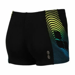 Arena - Espiral Junior Shorts - Black/Green -UK Swimsuit Sales 2024 arena espiral junior shorts black green 4