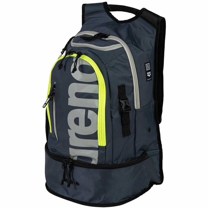 Arena - Fastpack 3.0 Backpack - Navy/Yellow 4 Arena - Fastpack 3.0 Backpack - Navy/Yellow - Image 2