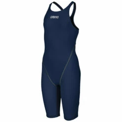 Arena - Girl's Powerskin ST 2.0 Open Back – Navy -UK Swimsuit Sales 2024 arena girls powerskin st 2 0 open back navy 4