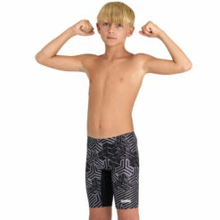 Arena - Kikko Pro Boys' Jammer - Black/Multi