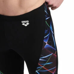 Arena - Mens Allover Jammer - Black/Multi -UK Swimsuit Sales 2024 arena mens allover jammer black multi 4