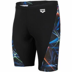 Arena - Mens Allover Jammer - Black/Multi -UK Swimsuit Sales 2024 arena mens allover jammer black multi 5