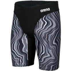 Arena - Mens Marbled Jammer - Black/Multi -UK Swimsuit Sales 2024 arena mens marbled jammer black multi 6