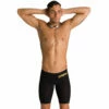 Arena - Men's Powerskin Carbon-AIR² Jammer - Black/Gold -UK Swimsuit Sales 2024 arena mens powerskin carbon air jammer black gold 1