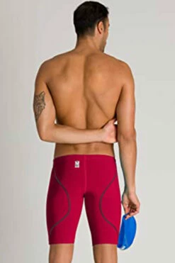 Arena - Men's Powerskin ST 2.0 Jammer - Deep Red -UK Swimsuit Sales 2024 arena mens powerskin st 2 0 jammer deep red 14