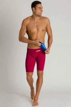 Arena - Men's Powerskin ST 2.0 Jammer - Deep Red -UK Swimsuit Sales 2024 arena mens powerskin st 2 0 jammer deep red 16