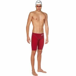 Arena - Men's Powerskin ST 2.0 Jammer - Deep Red -UK Swimsuit Sales 2024 arena mens powerskin st 2 0 jammer deep red 6