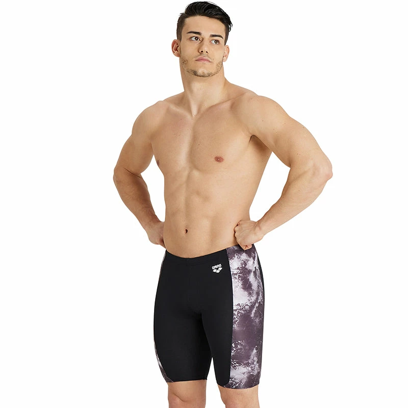 Arena - Mens Swim Allover Jammer - Black 3 Arena - Mens Swim Allover Jammer - Black