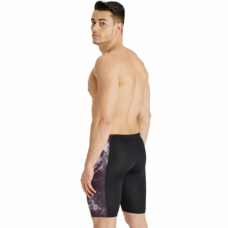 Arena - Mens Swim Allover Jammer - Black 4 Arena - Mens Swim Allover Jammer - Black - Image 2