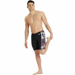 Arena - Mens Swim Allover Jammer - Black 12 Arena - Mens Swim Allover Jammer - Black -UK Swimsuit Sales 2024 arena mens swim allover jammer black 3