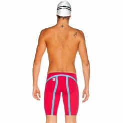 Arena - Powerskin Carbon-Flex VX Jammer - Red/Turquoise -UK Swimsuit Sales 2024 arena powerskin carbon flex vx jammer red turquoise 4