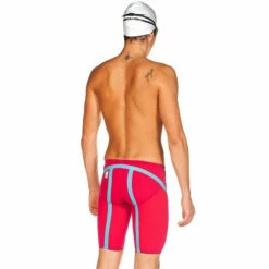 Arena - Powerskin Carbon-Flex VX Jammer - Red/Turquoise -UK Swimsuit Sales 2024 arena powerskin carbon flex vx jammer red turquoise 5