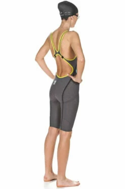 Arena - Powerskin Carbon-Ultra Open Back Suit (Ltd. Edition) - Blue/Yellow -UK Swimsuit Sales 2024 arena powerskin carbon ultra open back suit ltd edition blue yellow 12